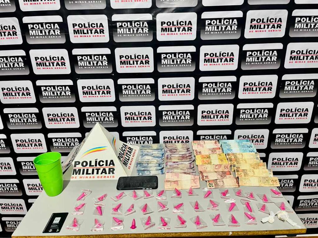 Em Guaranésia homem é preso por tráfico de drogas no bairro Pássaro da Ilha