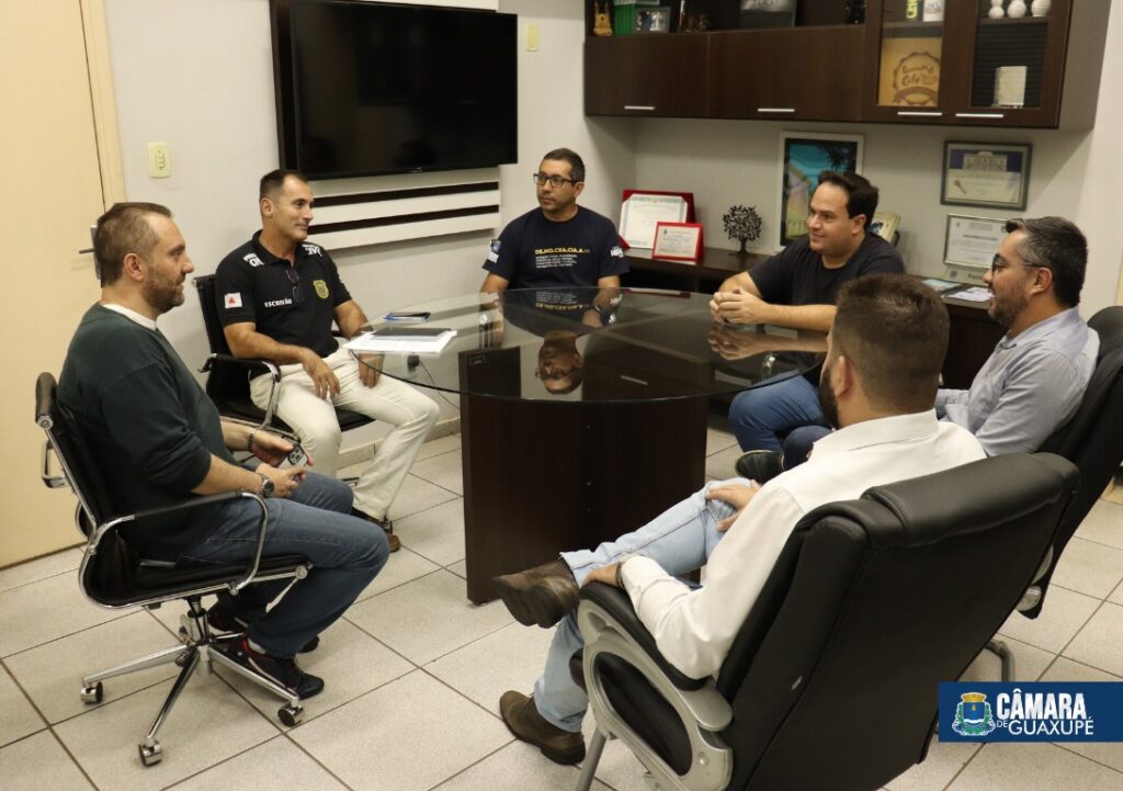 Presidente da Câmara de Guaxupé realiza reunião com representante da Polícia Civil, para definir próximas etapas para emissão de RG no CAC