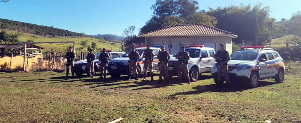 Polícia Militar com apoio do helicóptero Pégasus, fez operação “Campo Seguro” na zona rural da região