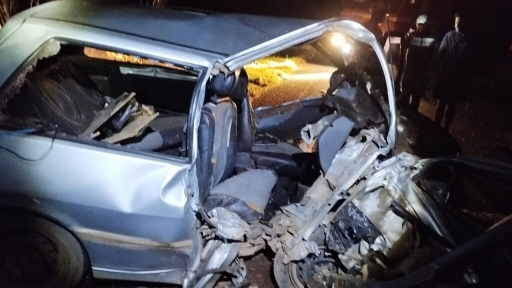Dois moradores de Nova Resende morrem em acidente grave com 5 vítimas entre Alfenas e Areado
