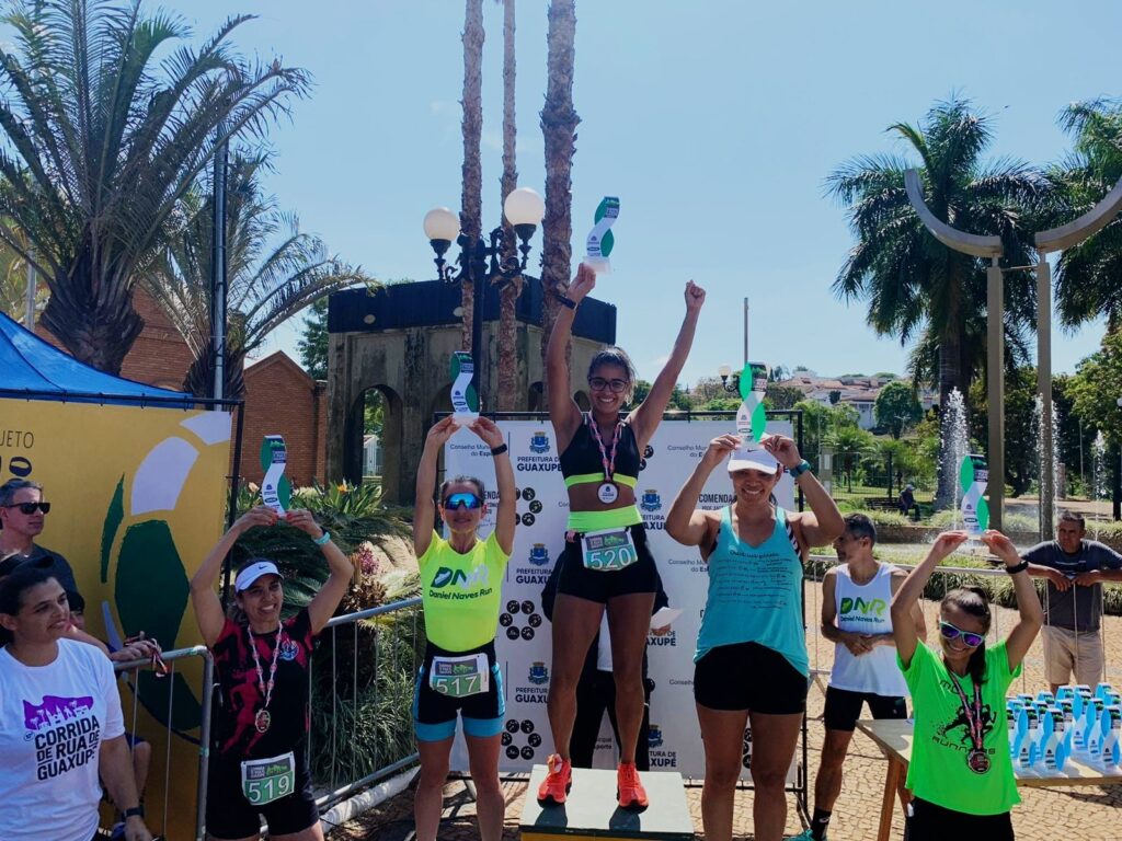 Atletas guaxupeanos se superam e conquistam vários pódios da categoria geral na corrida de Guaxupé