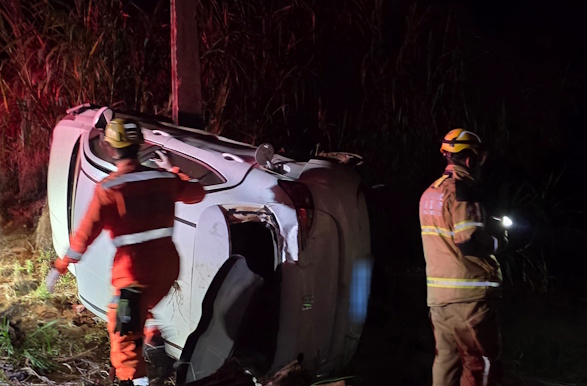 Duas mulheres ficam feridas durante acidente na rodovia MGC 491 em Alfenas
