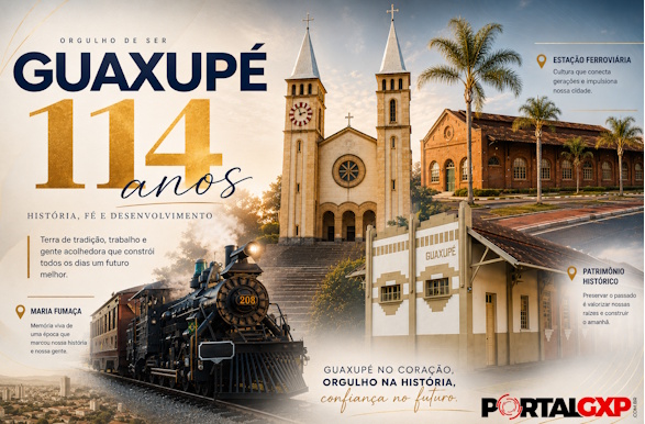 Uma cidade de fé, história e orgulho: Guaxupé celebra 114 anos