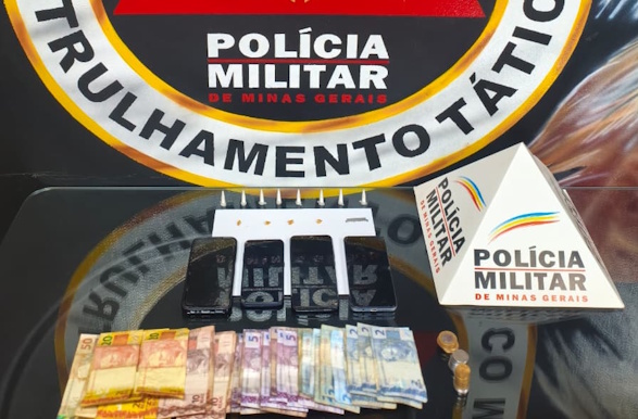 Tático Móvel prende homem por tráfico de drogas após vomitar 12 pedras de crack em S.S. Paraíso