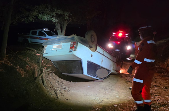 Motorista morre após perder controle de Fiat/Prêmio e capotar em Itamogi