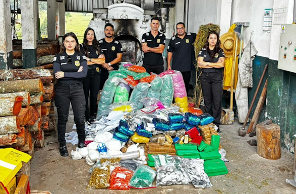 Polícia Civil incinera mais de 100 quilos de drogas apreendidas em operações no Sul de Minas