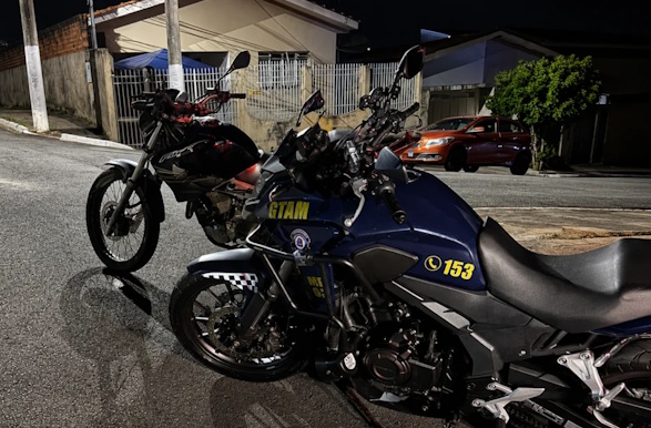 GCM de Guaxupé prende motociclista após fuga por vários bairros da cidade