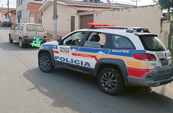 Após furto, homem foge em alta velocidade pelas ruas de Guaranésia e acaba preso pela Polícia Militar