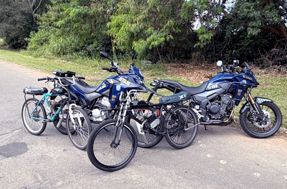 GCM de Guaxupé apreende duas bicicletas motorizadas após denúncias no Jardim Bela Vista