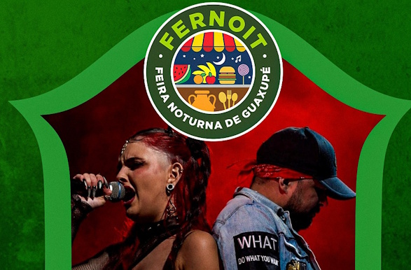Feira Noturna de Guaxupé terá transmissão de Brasil x Escócia e show da banda Alquimaria