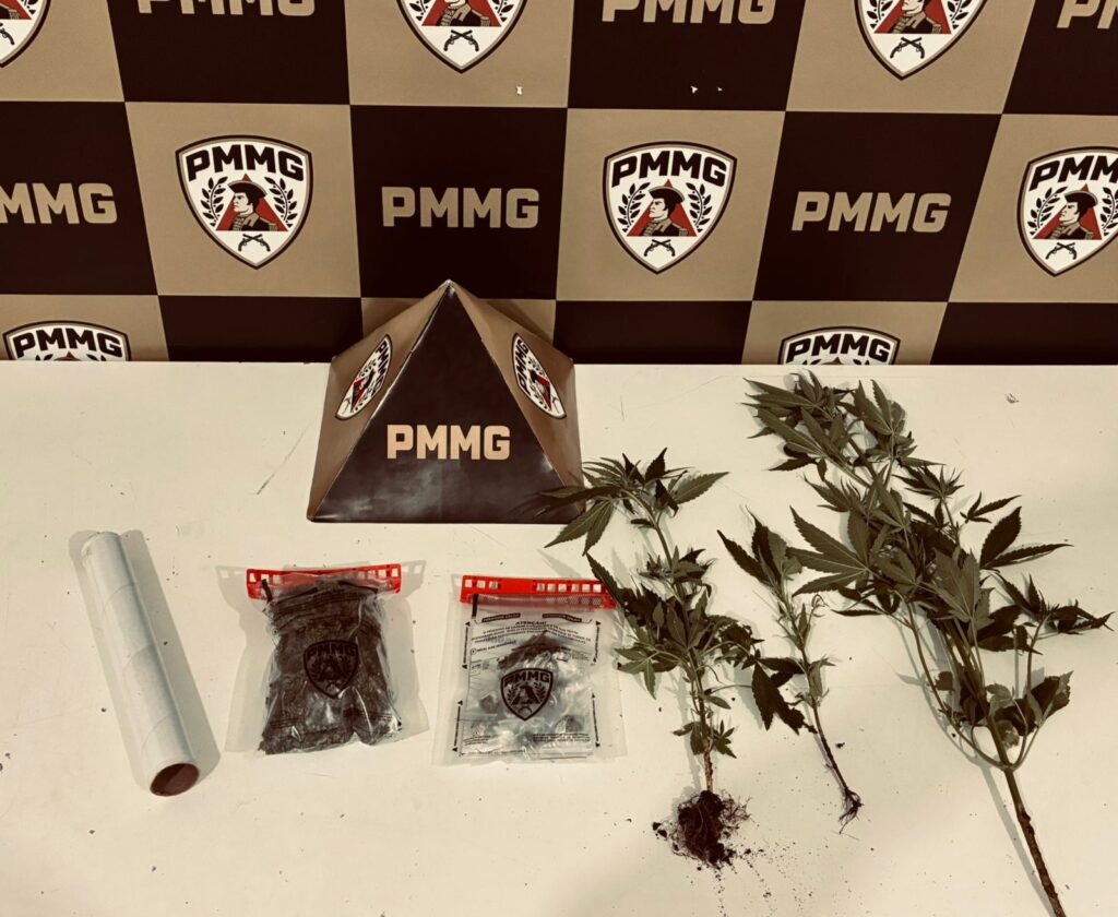 Tático Móvel e GEPMOR de Guaxupé prendem homem por tráfico de drogas no bairro Monte Verde