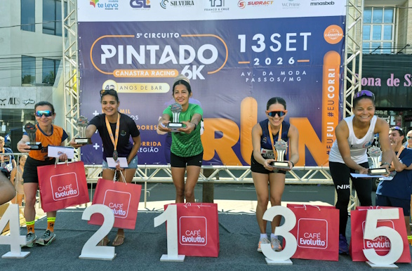 Guaxupeana Dara Oliveira é vice-campeã da Corrida do Pintado em Passos