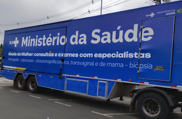 GUAXUPÉ recebe Carreta da Saúde para reduzir fila de exames e ampliar atendimento à saúde da mulher