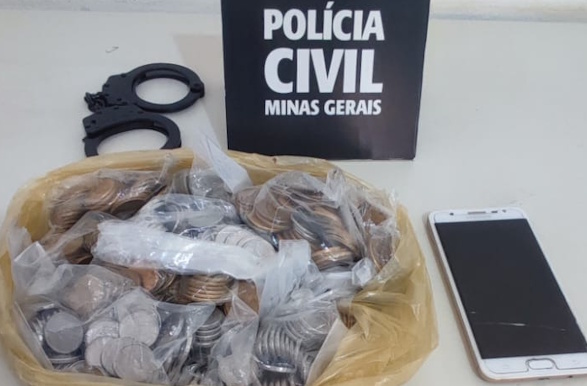Polícia Civil recupera celular e dinheiro furtados de padaria em Cabo Verde