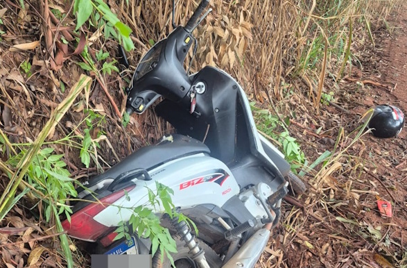 PM prende suspeito de furtar motocicleta e recupera moto furtada em S.S. do Paraíso